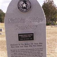 Nubbin Ridge Cemetery on Sysoon