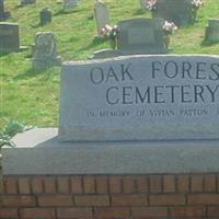 Oak Forest Cemetery on Sysoon