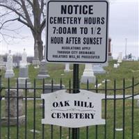 Oak Hill Cemetery on Sysoon