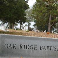 Oak Ridge Baptist Cemetery on Sysoon