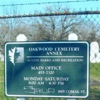 Oakwood Cemetery Annex on Sysoon