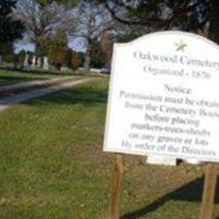 Oakwood Cemetery on Sysoon