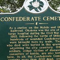 Okolona Confederate Cemetery on Sysoon