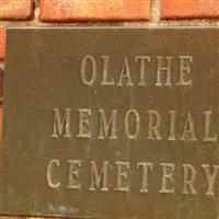 Olathe Memorial Cemetery on Sysoon