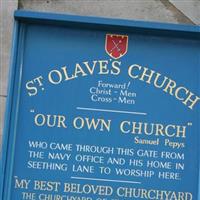 St Olave Hart Street Churchyard on Sysoon