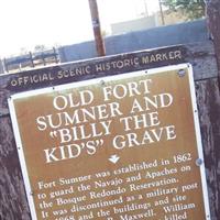 Old Fort Sumner Cemetery on Sysoon