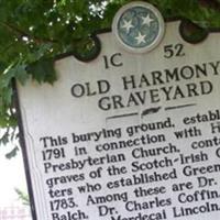 Old Harmony Cemetery on Sysoon