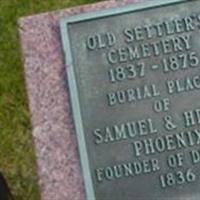 Old Settlers Cemetery on Sysoon