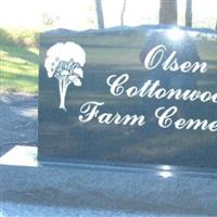 Olsen-Cottonwood Farm Cemetery on Sysoon