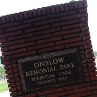 Onslow Memorial Park on Sysoon