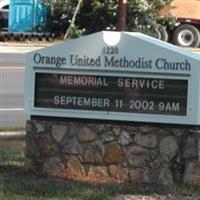 Orange United Methodist Church Cemetery on Sysoon