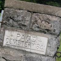 Page Cemetery on Sysoon