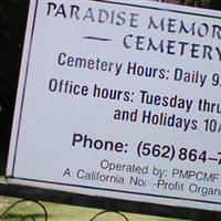 Paradise Memorial Park on Sysoon