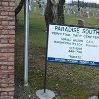 Paradise South Cemetery on Sysoon