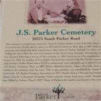 Parker Cemetery on Sysoon