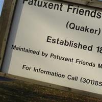 Patuxent Friends Cemetery on Sysoon