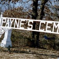 Payne's Cemetery on Sysoon