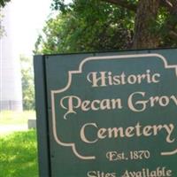 Pecan Grove Cemetery on Sysoon