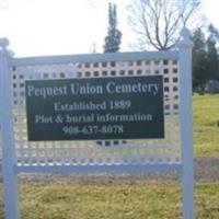 Pequest Union Cemetery on Sysoon