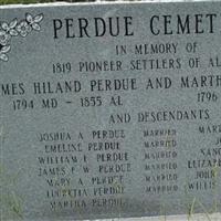 Perdue Cemetery on Sysoon