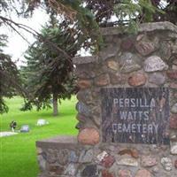 Persilla Watts Cemetery on Sysoon