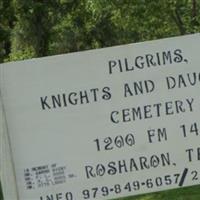Pilgrims, Knights and Daughters Cemetery on Sysoon