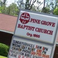 Pine Grove Baptist Cemetery on Sysoon