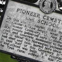 Pioneer Cemetery on Sysoon