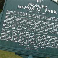 Pioneer Memorial Park Cemetery on Sysoon