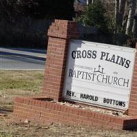 Cross Plains Baptist Church Cemetery on Sysoon