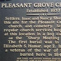 Pleasant Grove Cemetery on Sysoon