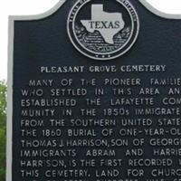 Pleasant Grove Cemetery on Sysoon