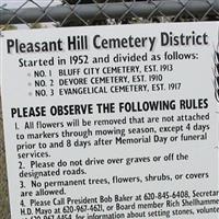 Pleasant Hill Cemetery on Sysoon