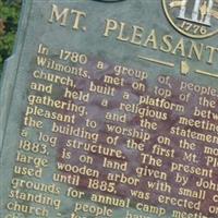 Mount Pleasant Methodist Church Cemetery on Sysoon