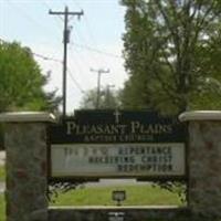 Pleasant Plains Baptist Church Cemetery on Sysoon