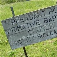 Pleasant Hill Primitive Baptist Church Cemetery on Sysoon