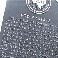 Poe Prairie Cemetery on Sysoon