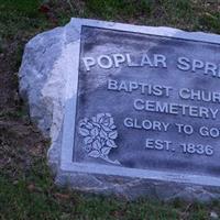 Poplar Springs Baptist Church Cemetery, 897 Poplar on Sysoon