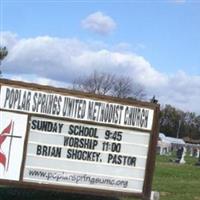 Poplar Springs Methodist Cemetery on Sysoon