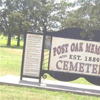 Post Oak Memorial Cemetery on Sysoon