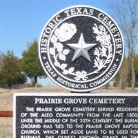 Prairie Grove Cemetery on Sysoon