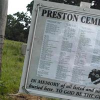 Preston Cemetery on Sysoon