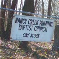 Nancy Creek Primitive Baptist Church Cemetery on Sysoon