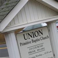 Union Primitive Baptist Church Cemetery on Sysoon