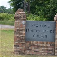 New Home Primitive Baptist Church Cemetery on Sysoon