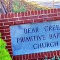 Bear Creek Primitive Baptist Church Cemetery on Sysoon
