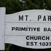 Mount Paron Primitive Baptist Church Cemetery on Sysoon