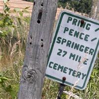 Pring/Pence/Springer/27 Mile Cemetery on Sysoon