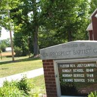 New Prospect Baptist Church Cemetery on Sysoon