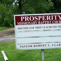 Prosperity Missionary Baptist Cemetery on Sysoon